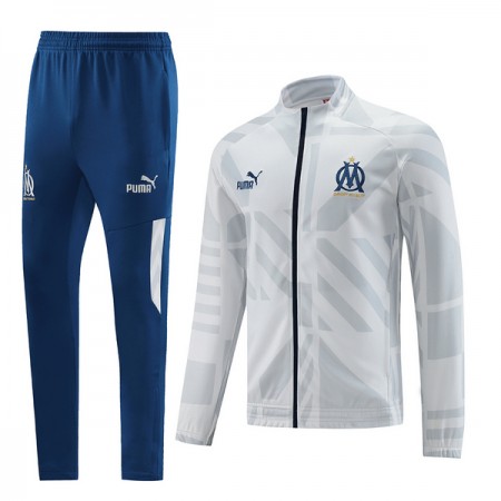 Olympique de Marseille Trainings Sweatshirt Pak 2022-23 Witte Olympique de Marseille Trainings Sweatshirt Pak 2022-23 Witte
